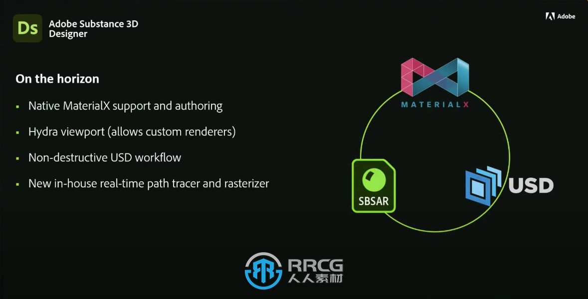 Substance 3D Designer即将获得Hydra接口 终于支持OpenUSD渲染框架