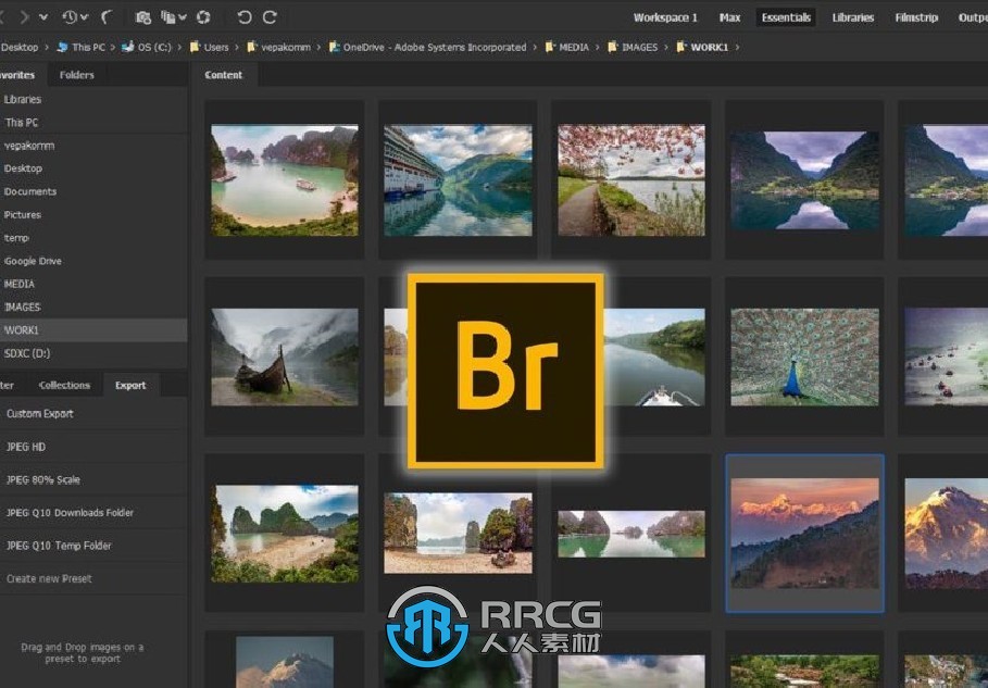 Adobe Bridge CC 2024资源管理软件V14.0.0.102版