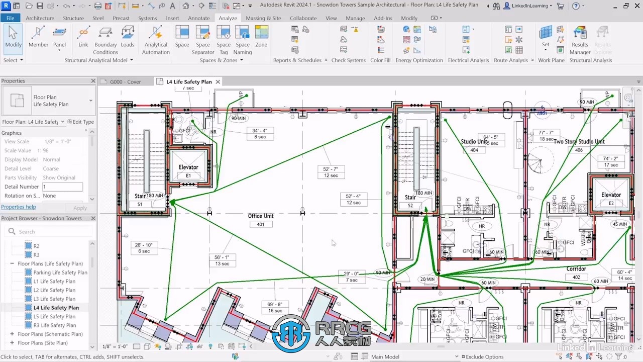 【中文字幕】Revit 2024全面核心技术训练视频教程