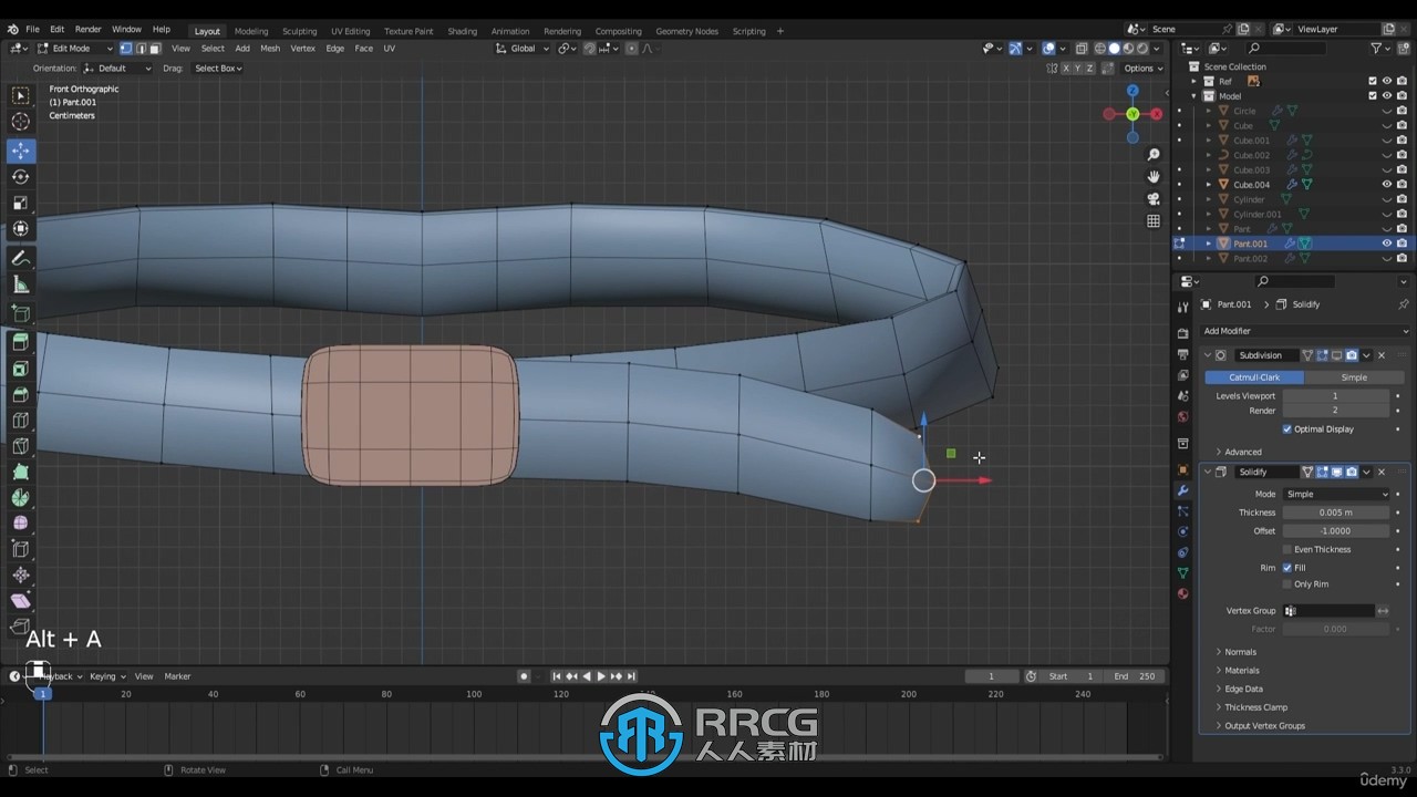 Blender动漫卡通角色完整建模制作流程视频教程