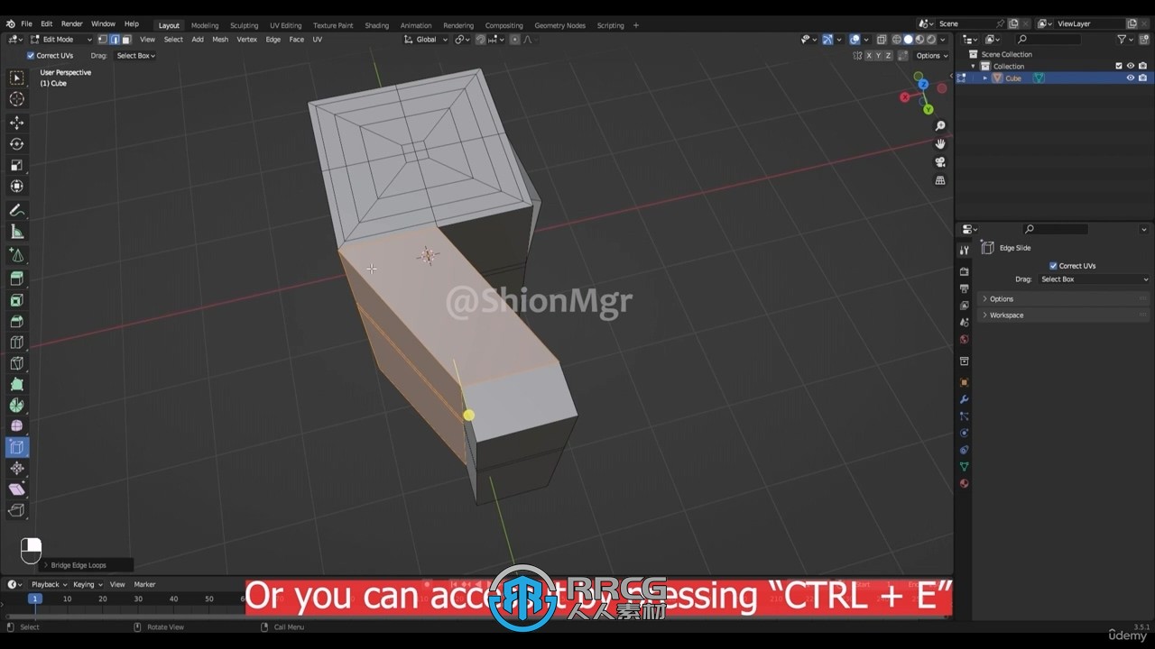 Blender动漫卡通角色完整建模制作流程视频教程