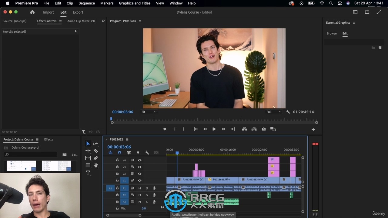 Premiere Pro 2023编辑视频初学者入门训练视频教程