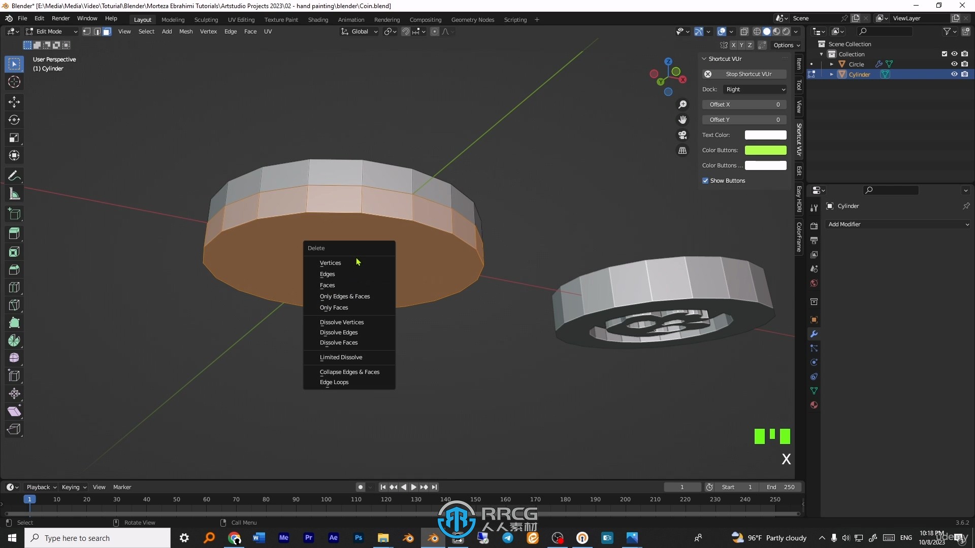 Blender低多边形动画和纹理绘制专业技能训练视频教程