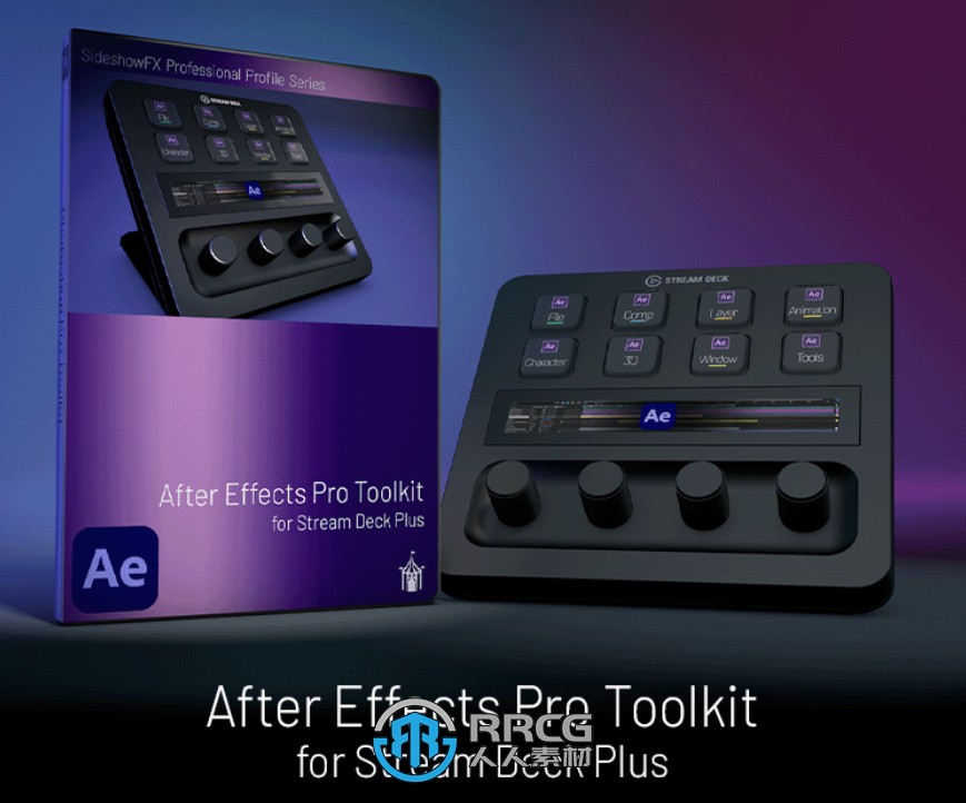 After Effects Pro Toolkit Stream Deck快捷键高效流程AE插件