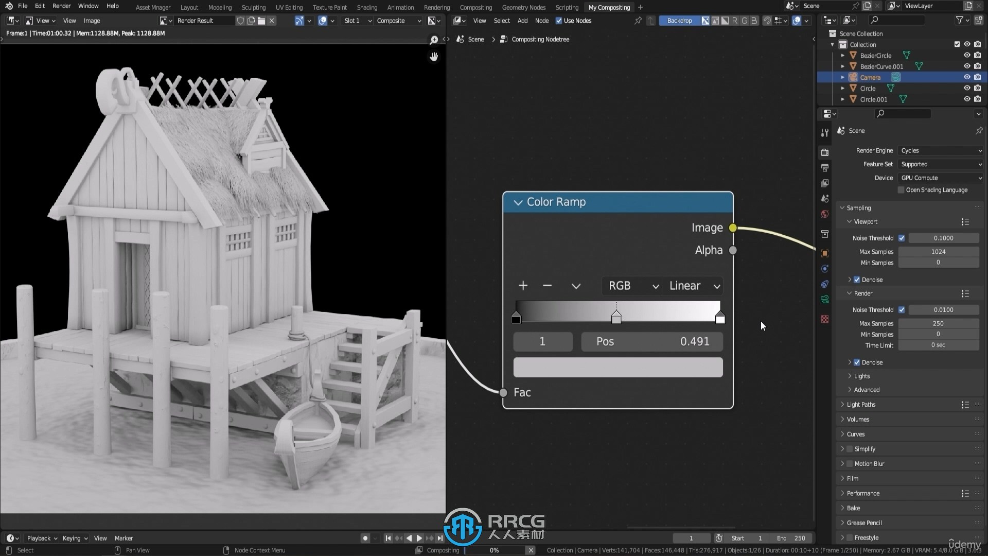 Blender灯光照明与高级合成核心技术训练视频教程