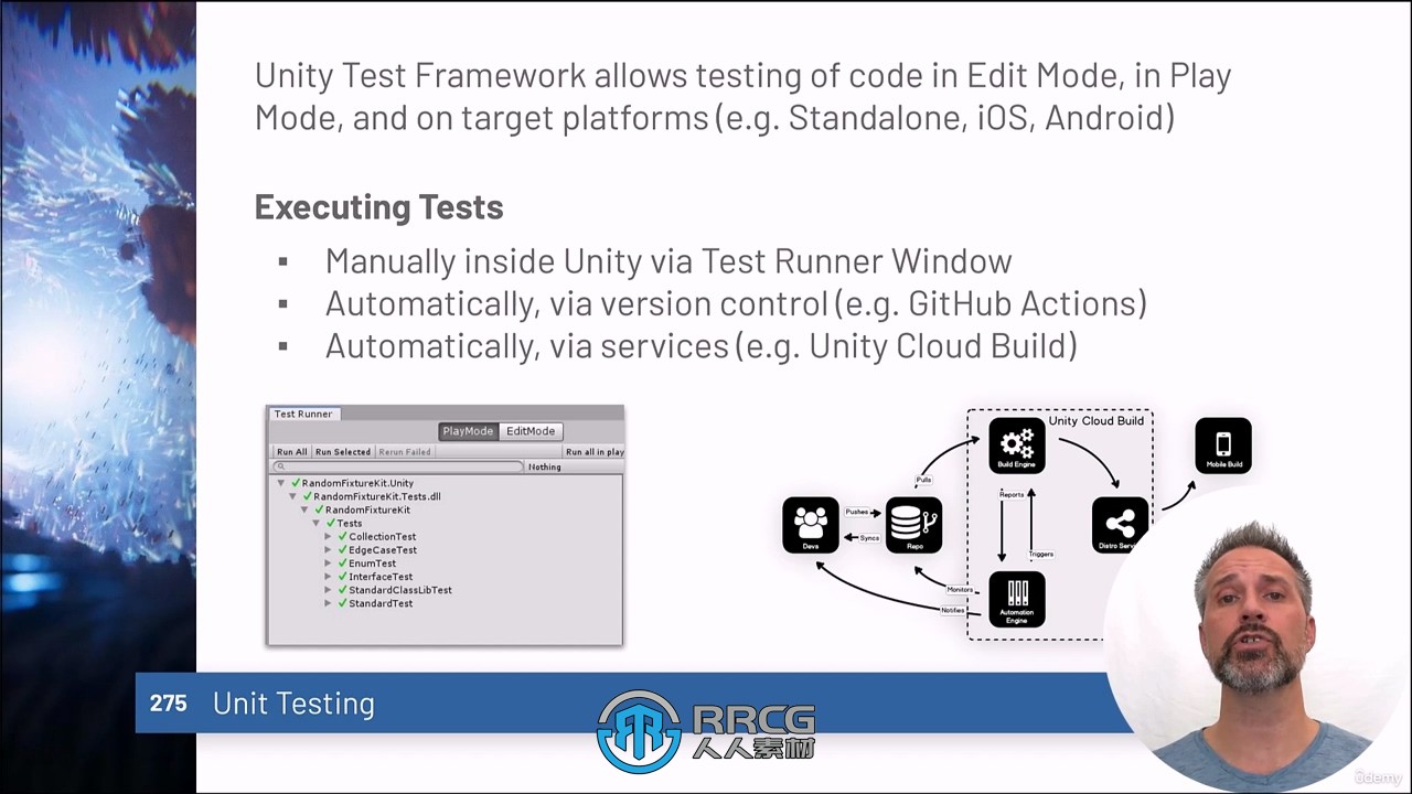 Unity单元测试和测试驱动开发技术视频教程