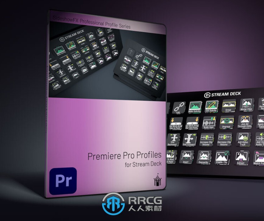 Premiere Pro profiles Stream Deck快捷键高效流程PR插件V3.1版