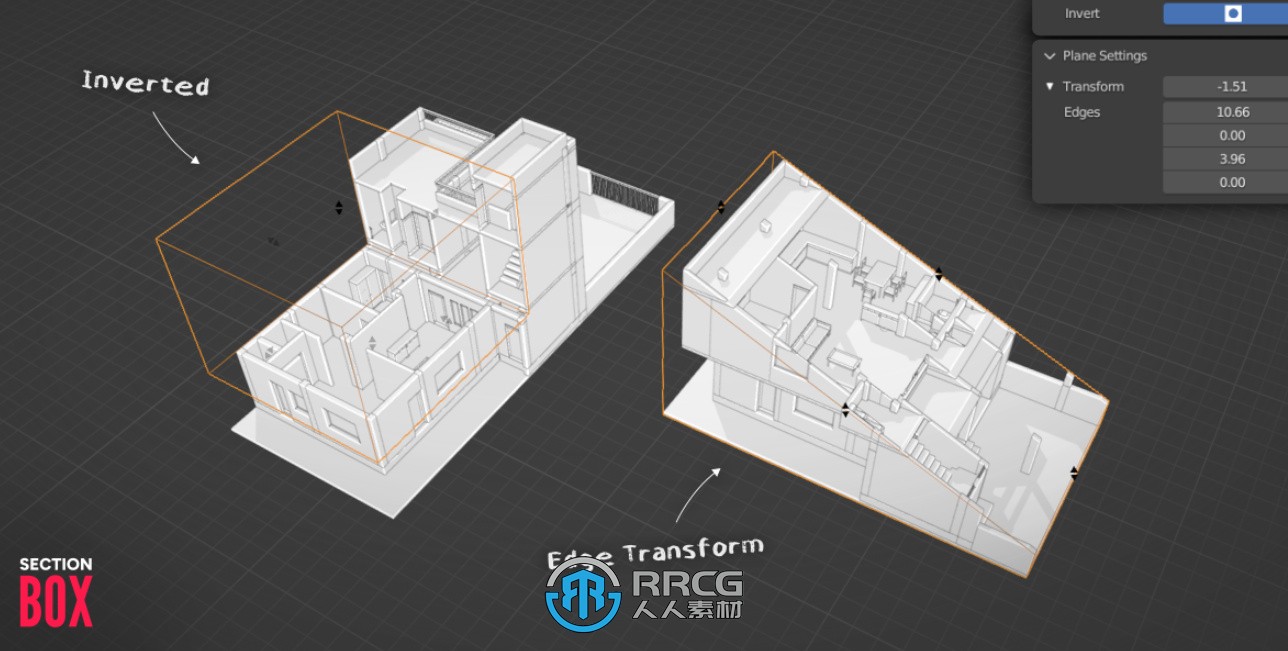 Section Box建筑可视化Blender插件V2.0.6版