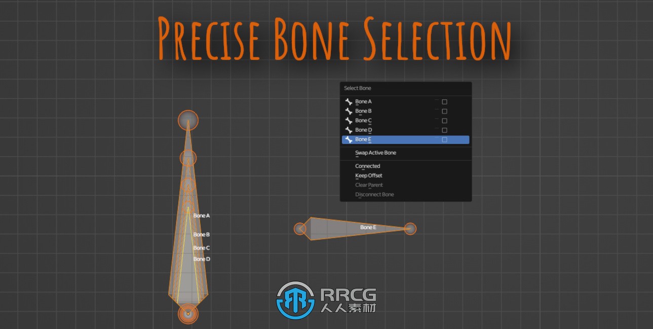 Weight Paint Bones骨骼绘制编辑Blender插件V1.1.0版