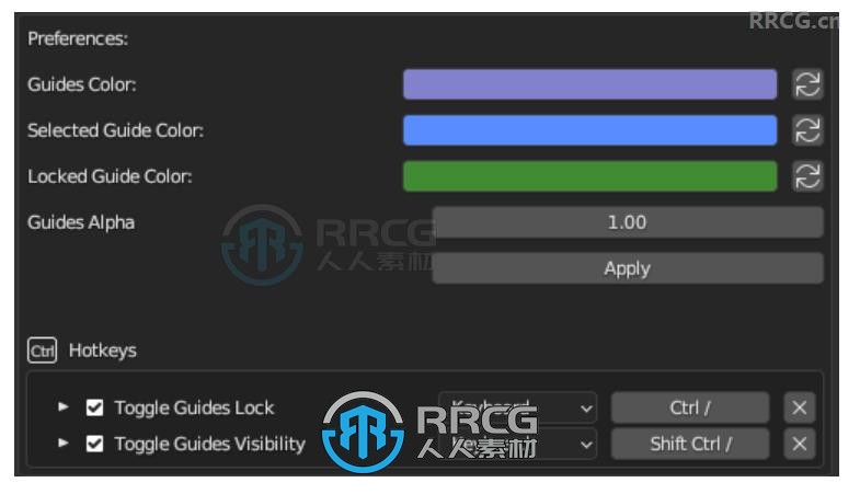 Custom Camera Guides自定义相机向导Blender插件V1.0.2版