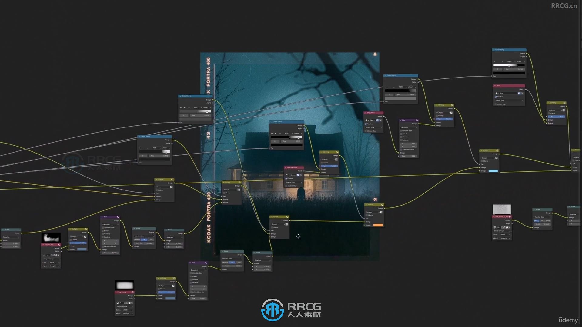 Blender 4.0影视级艺术制作工作流程视频教程