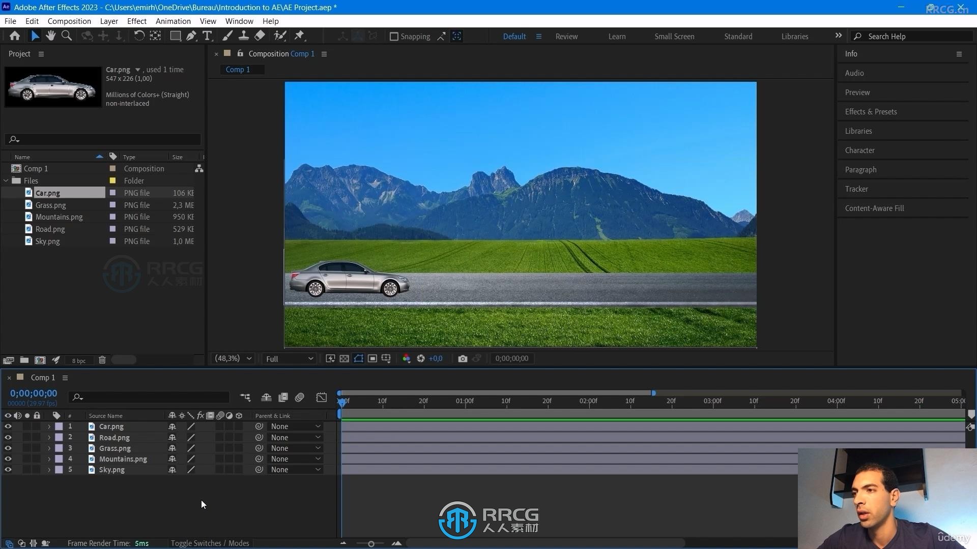 Adobe After Effects CC基础核心技能训练视频教程