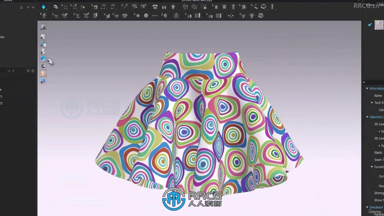 【中文字幕】Clo3D服装设计基础核心技能训练视频教程