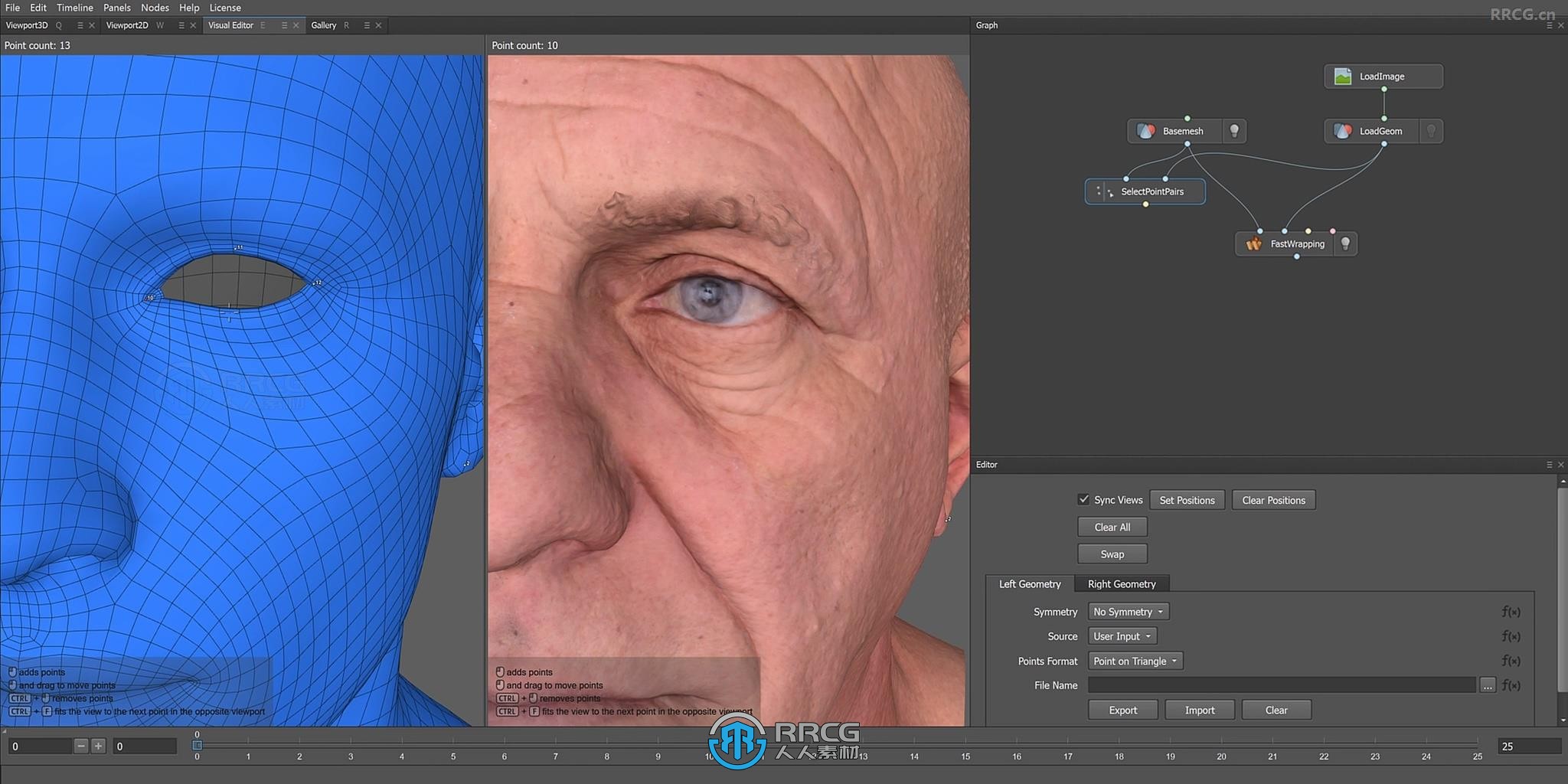 Faceform Wrap面部捕捉3D表情扫描软件V2023.11.4版