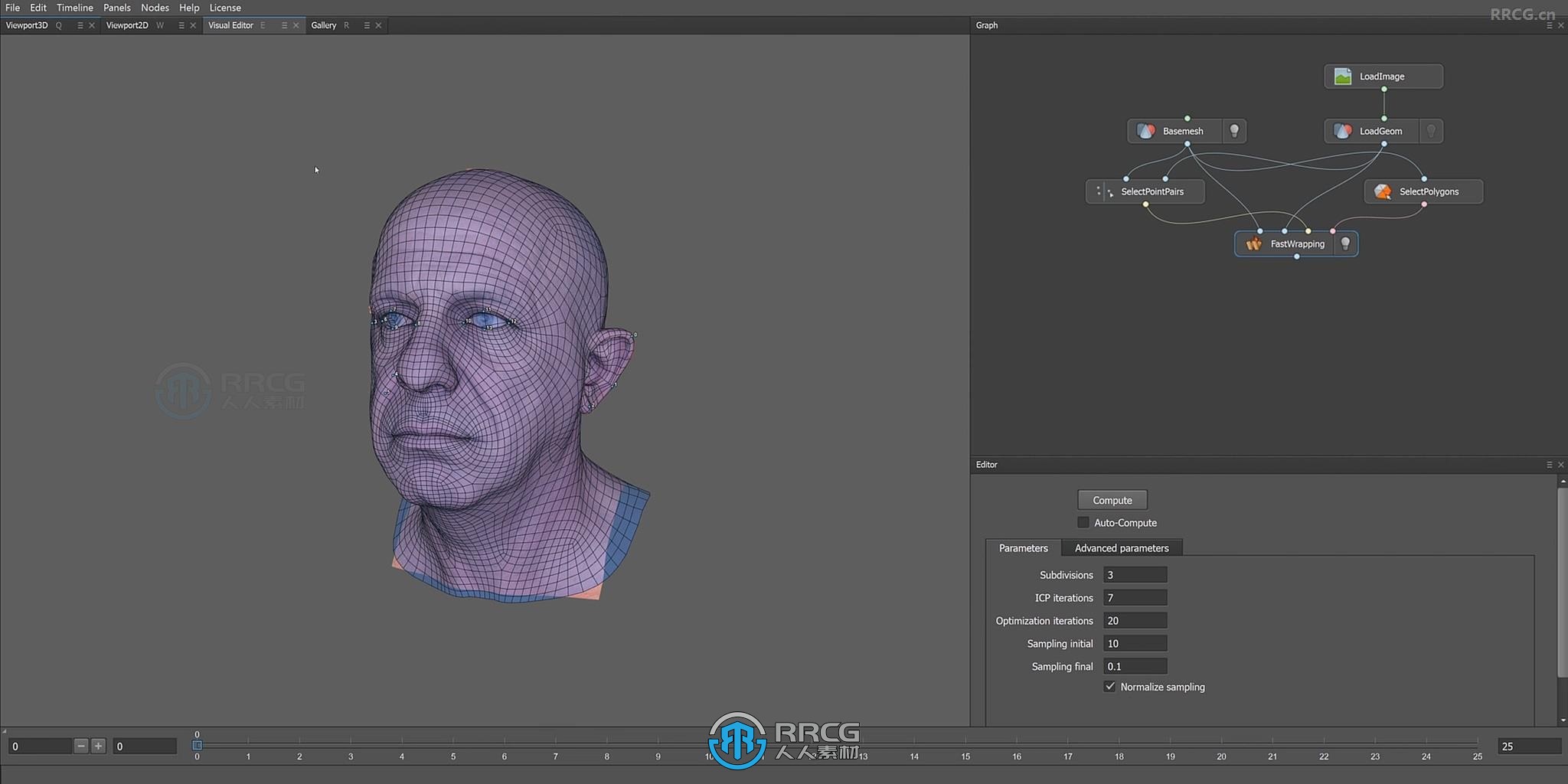 Faceform Wrap面部捕捉3D表情扫描软件V2023.11.4版