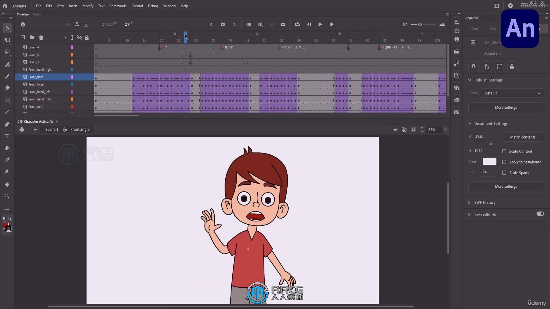 Adobe Animate从零开始制作角色动画视频教程