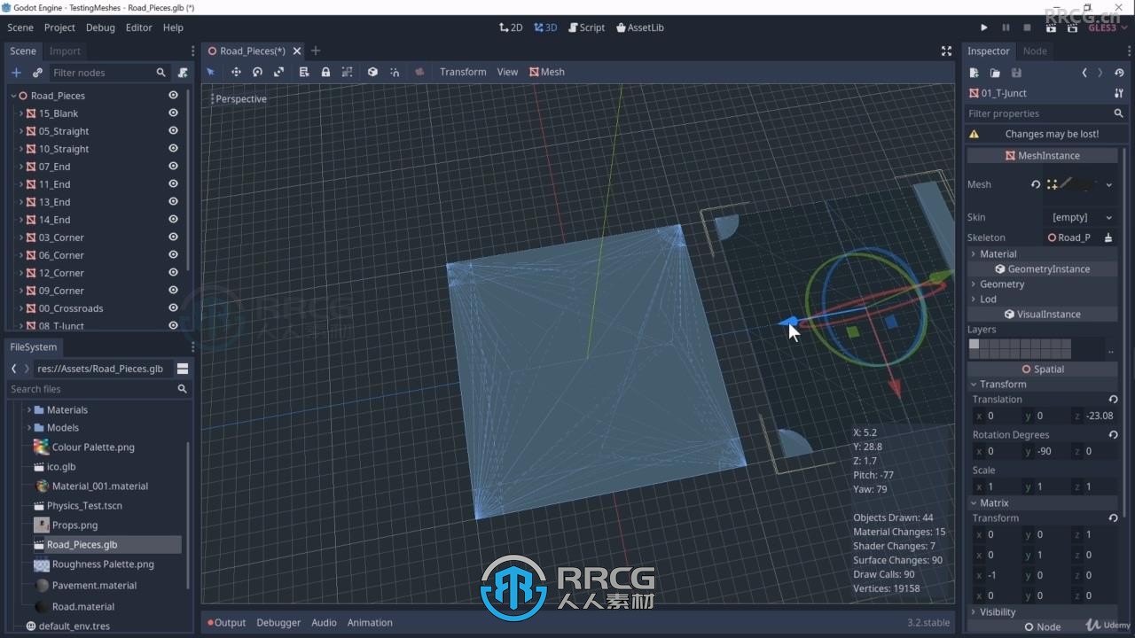 【中文字幕】Blender制作模型资产导入游戏引擎视频教程