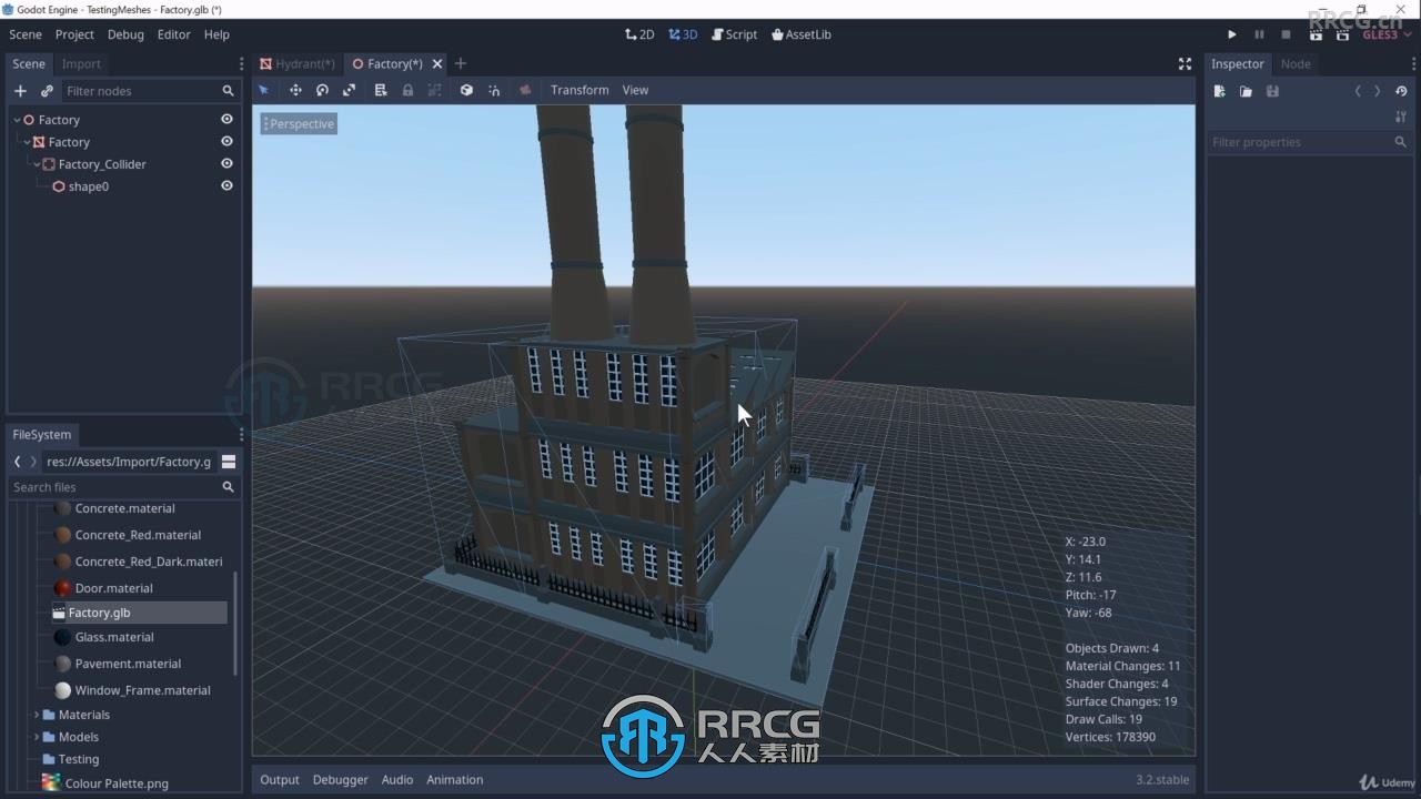 【中文字幕】Blender制作模型资产导入游戏引擎视频教程