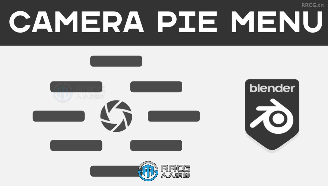 Camera Pie Menu相机操作菜单汇总Blender插件V1.2.4版