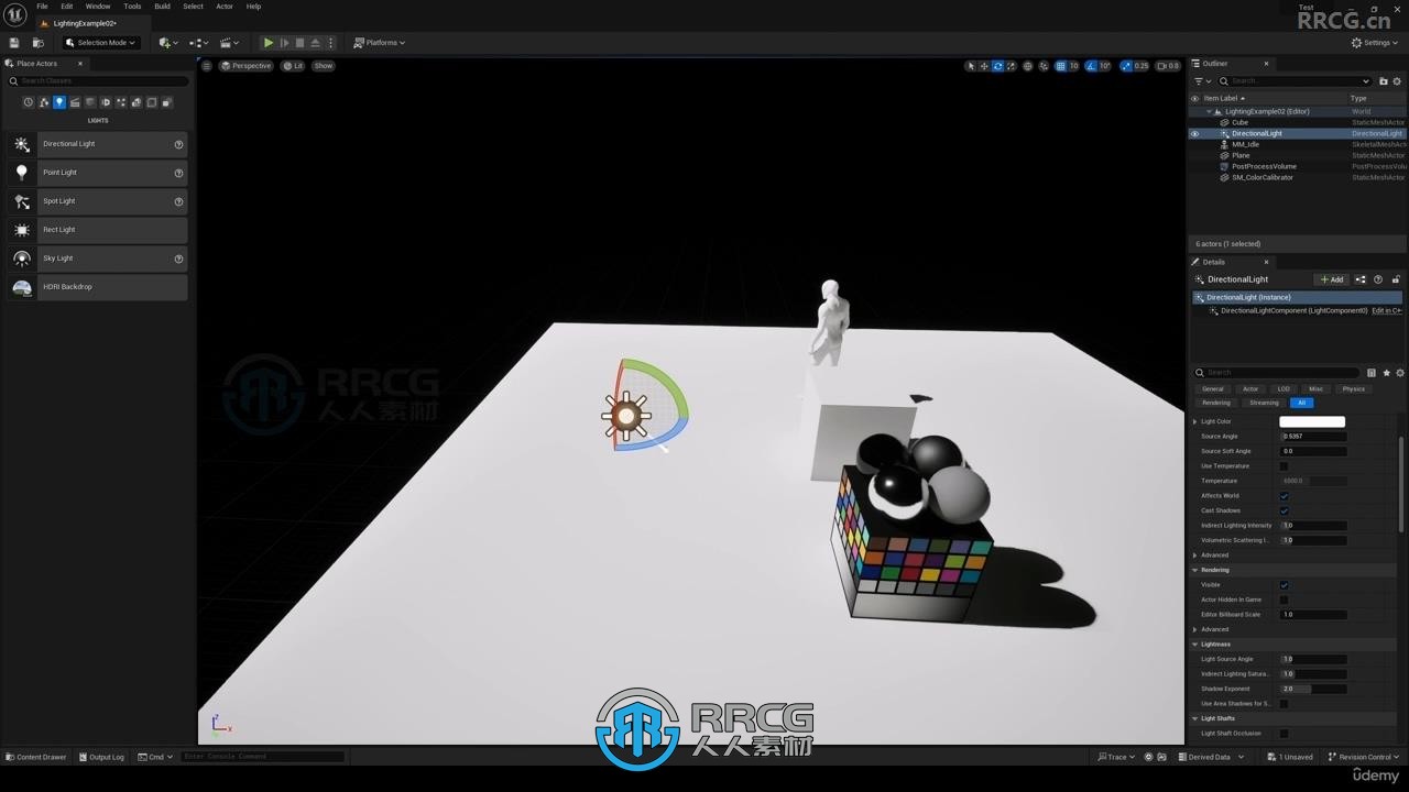 UE5灯光照明基础核心技术训练视频教程