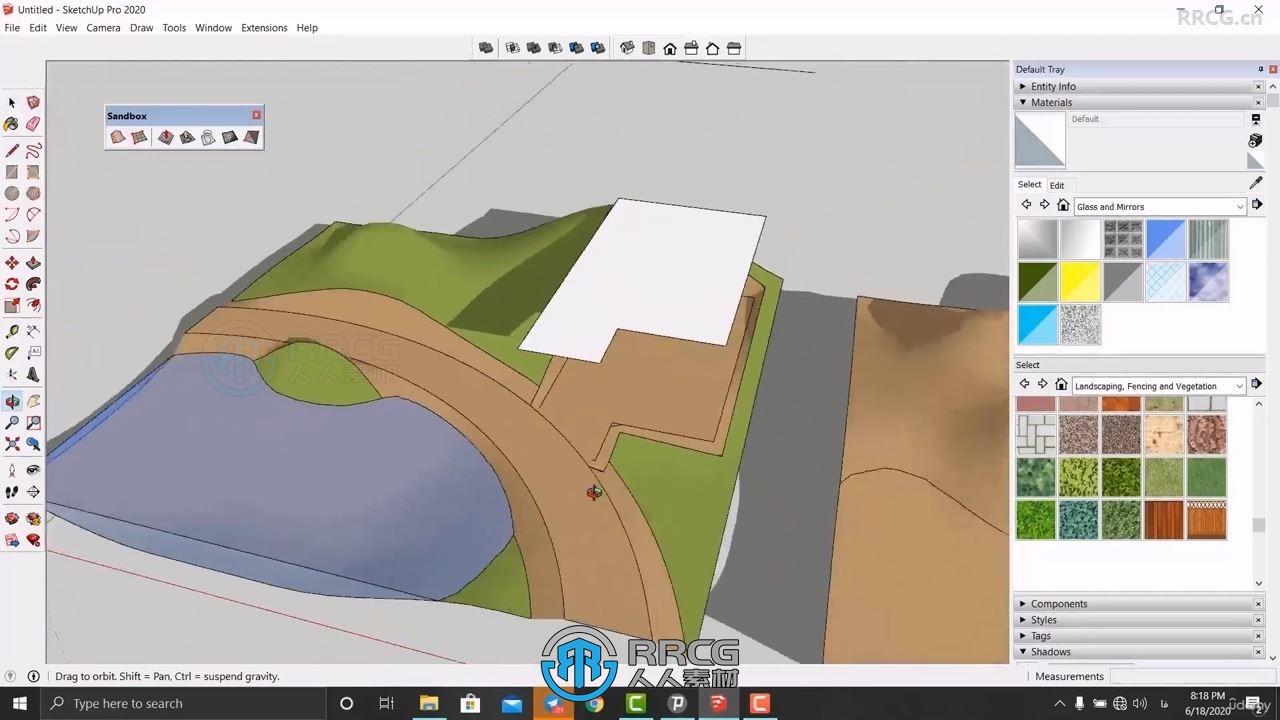 SketchUp 3D建筑室内外景观设计大师班视频教程