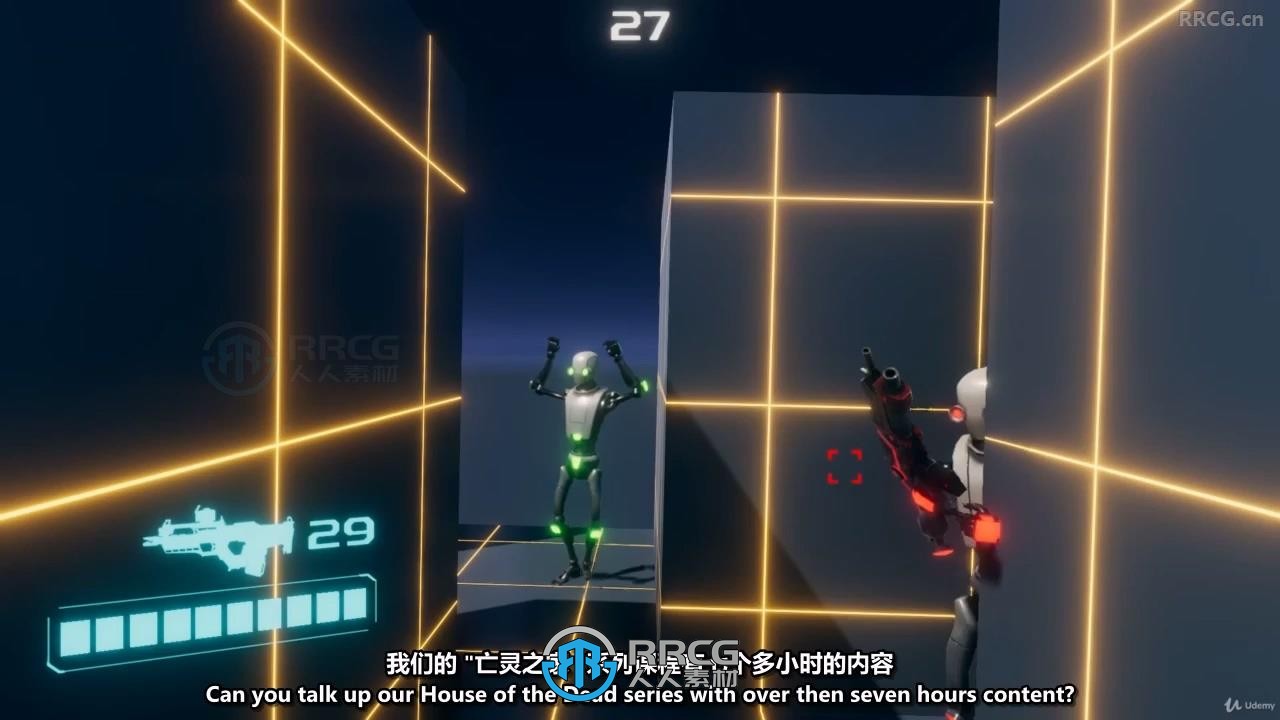 【中文字幕】Unity惊险刺激射击游戏实例制作视频教程