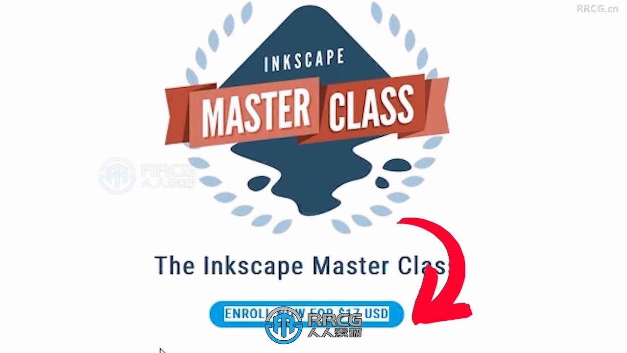 【中文字幕】Inkscape矢量图形设计基础核心技术训练视频教程