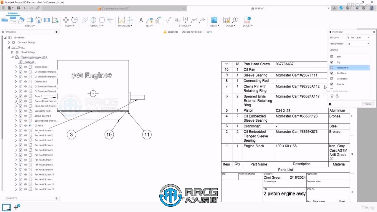 Autodesk Fusion360 CAD设计从入门到精通视频教程