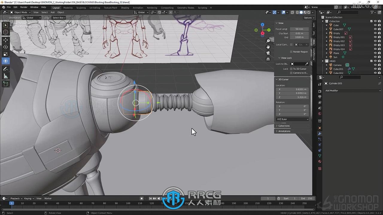 Blender与PS二维和三维角色设计视频教程