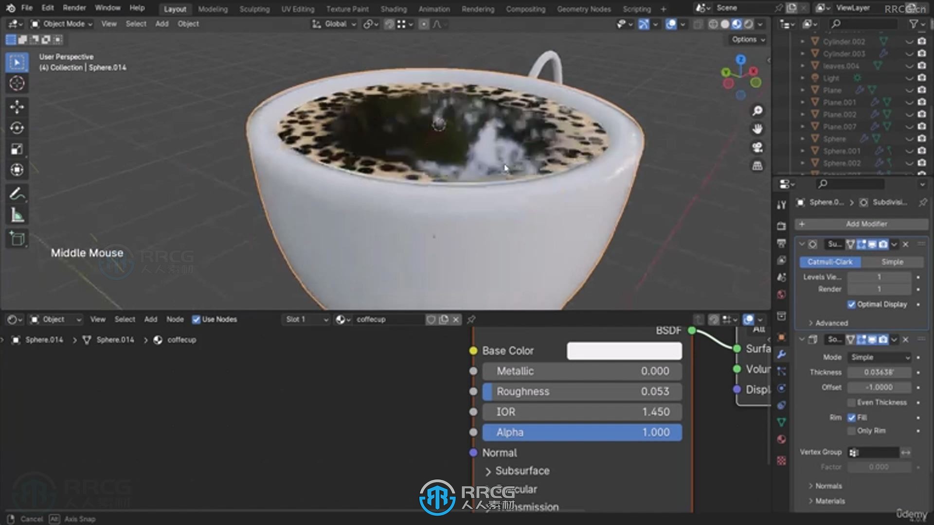 Blender 10组精彩3D场景实例制作训练视频教程