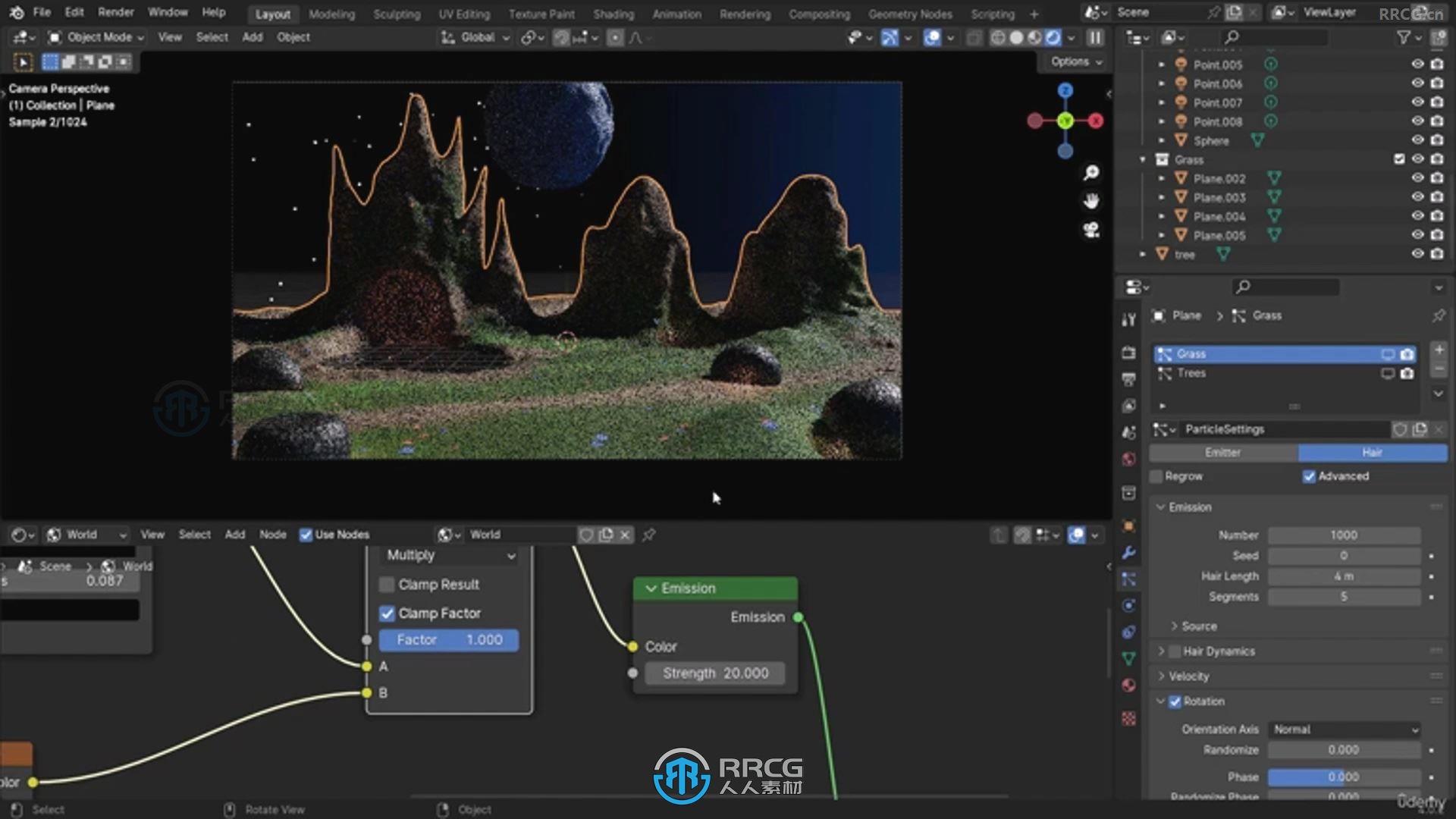 Blender 10组精彩3D场景实例制作训练视频教程