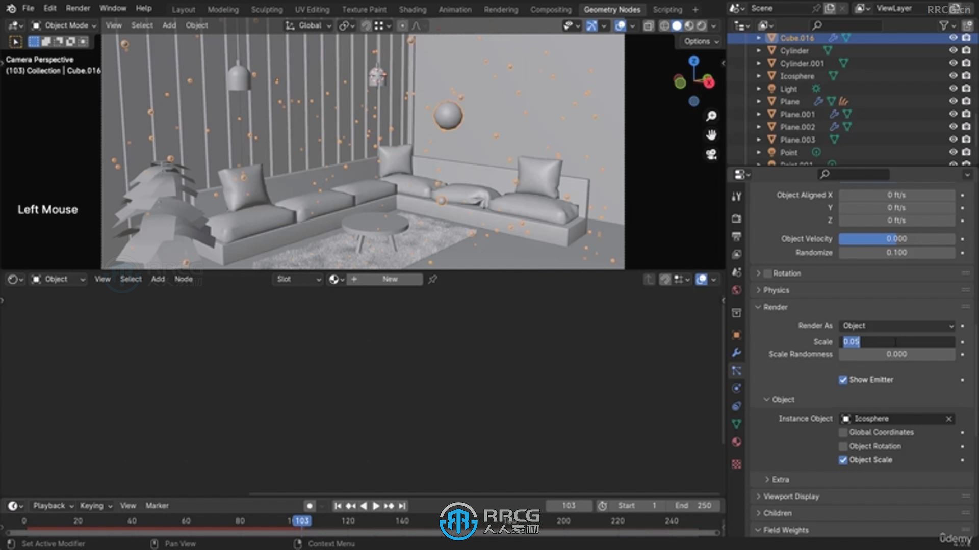 Blender 10组精彩3D场景实例制作训练视频教程