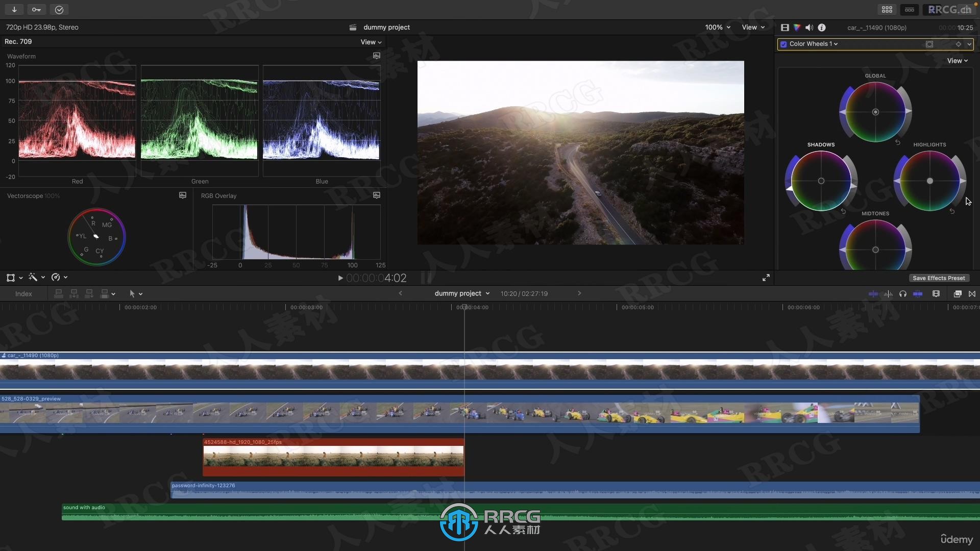 Final Cut Pro X视频编辑从基础到专业训练视频教程