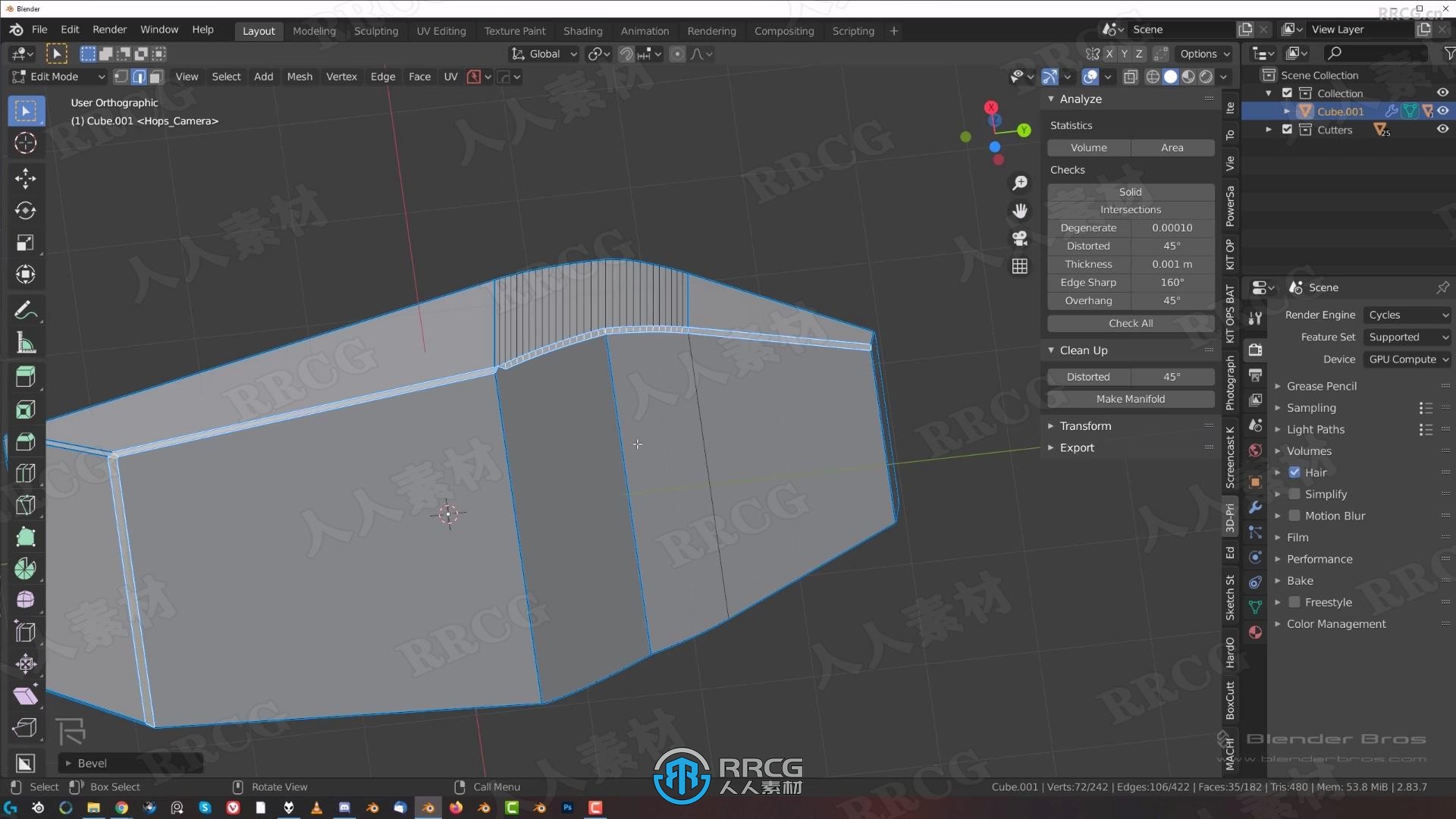 Blender中HardOps与BoxCutter工具使用技术终极指南视频教程