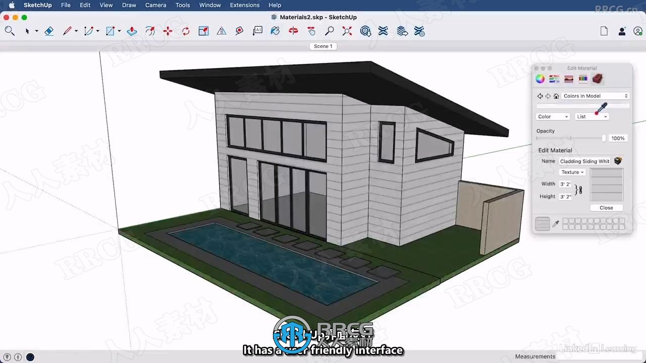 【中文字幕】Sketchup Pro 2024全面核心技术训练视频教程