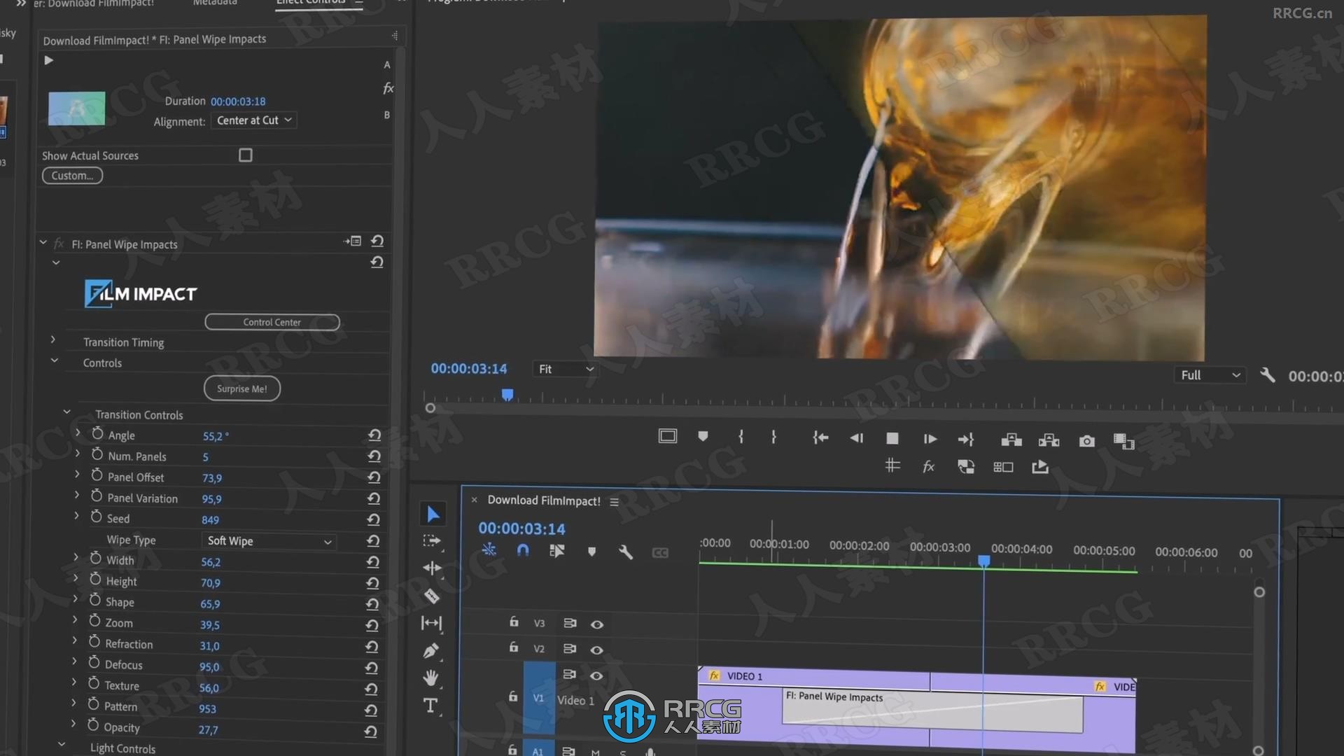 Film Impact Premium Video Effects视觉特效PR插件V5.2.2版