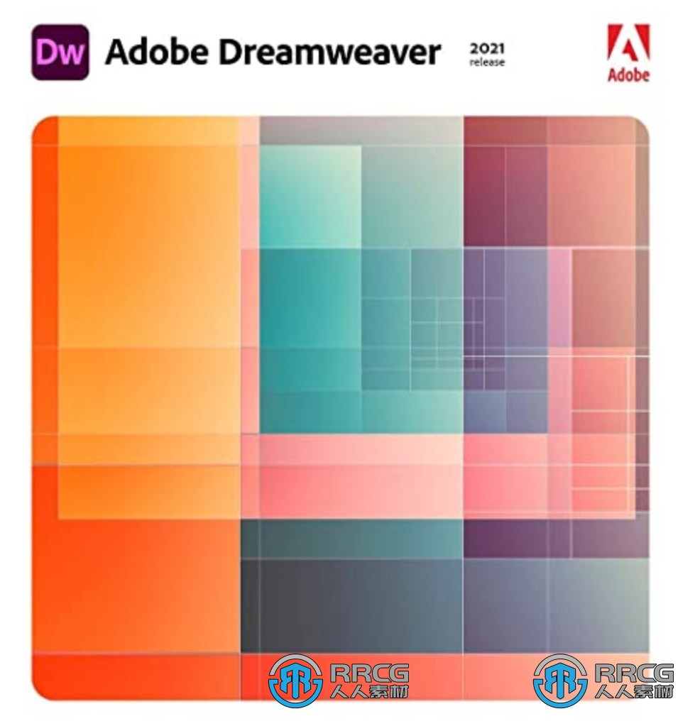 Adobe Dreamweaver 2021网页代码设计软件V21.4.0.15620版