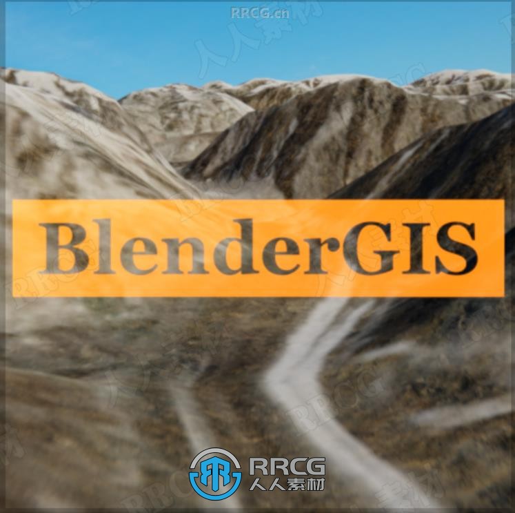 BlenderGIS地理空间数据处理可视化工具Blender插件V2.2.10版