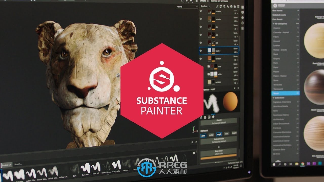 Substance 3D Painter三维纹理材质绘制软件V10.0.0版