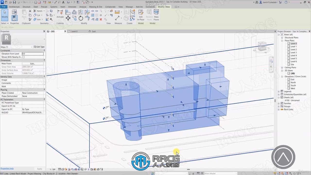 Revit 3D建模可视化核心技能训练视频教程