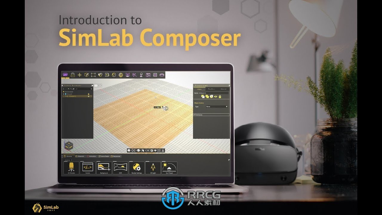 SimLab Composer三维场景制作软件V12.0.34版