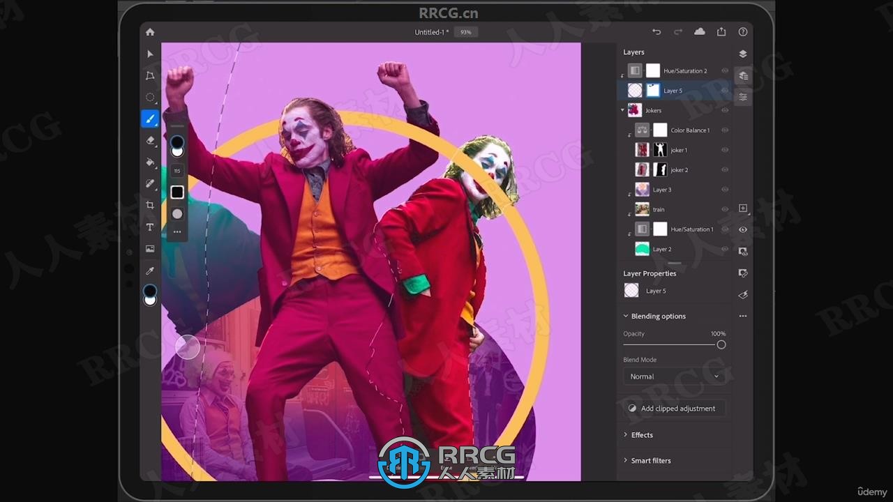 Adobe Photoshop炫酷电影海报设计原理与技巧视频教程