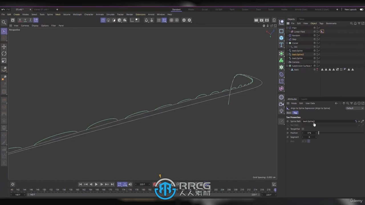 C4D与Arnold电竞座椅完整制作工作流程视频教程