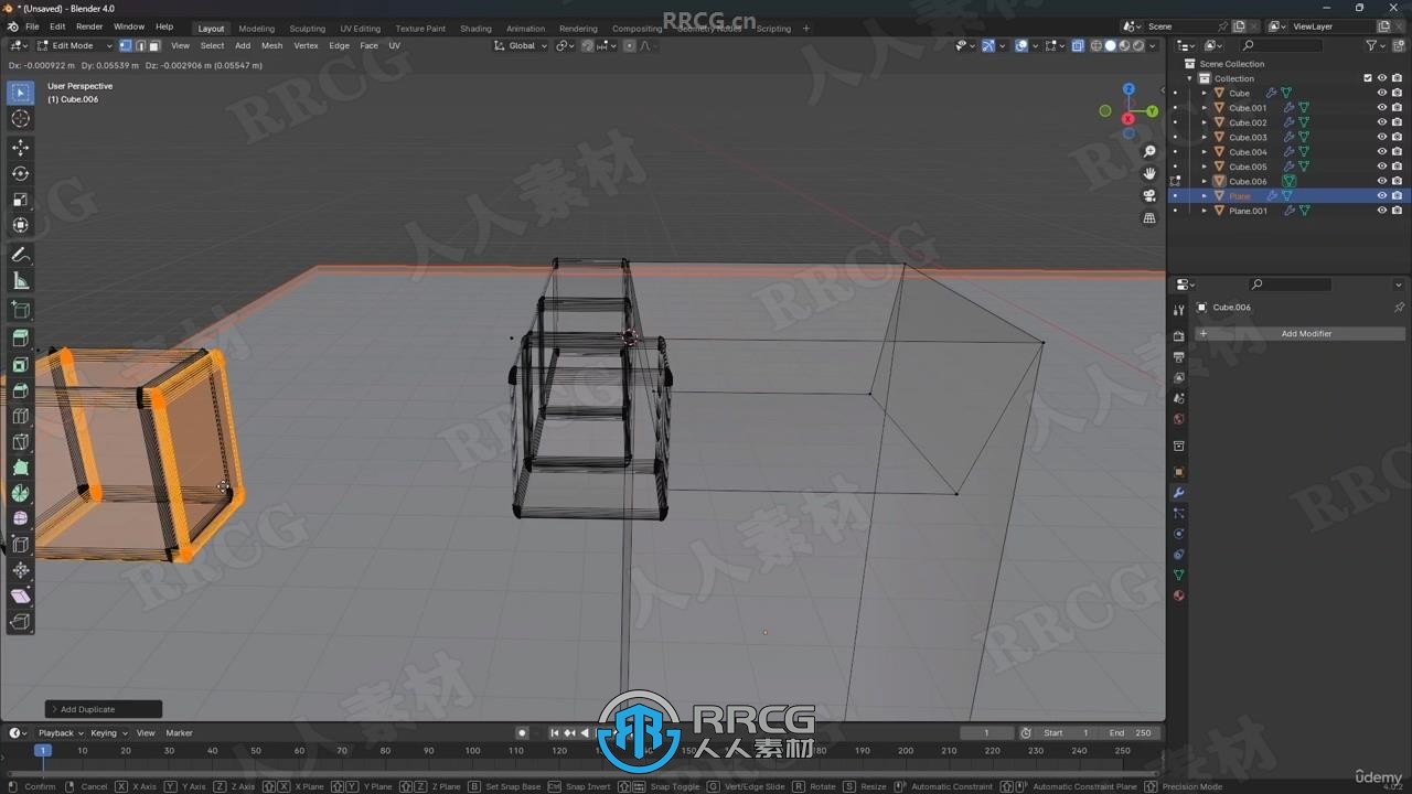 Blender 3D建模与动画基础训练视频教程