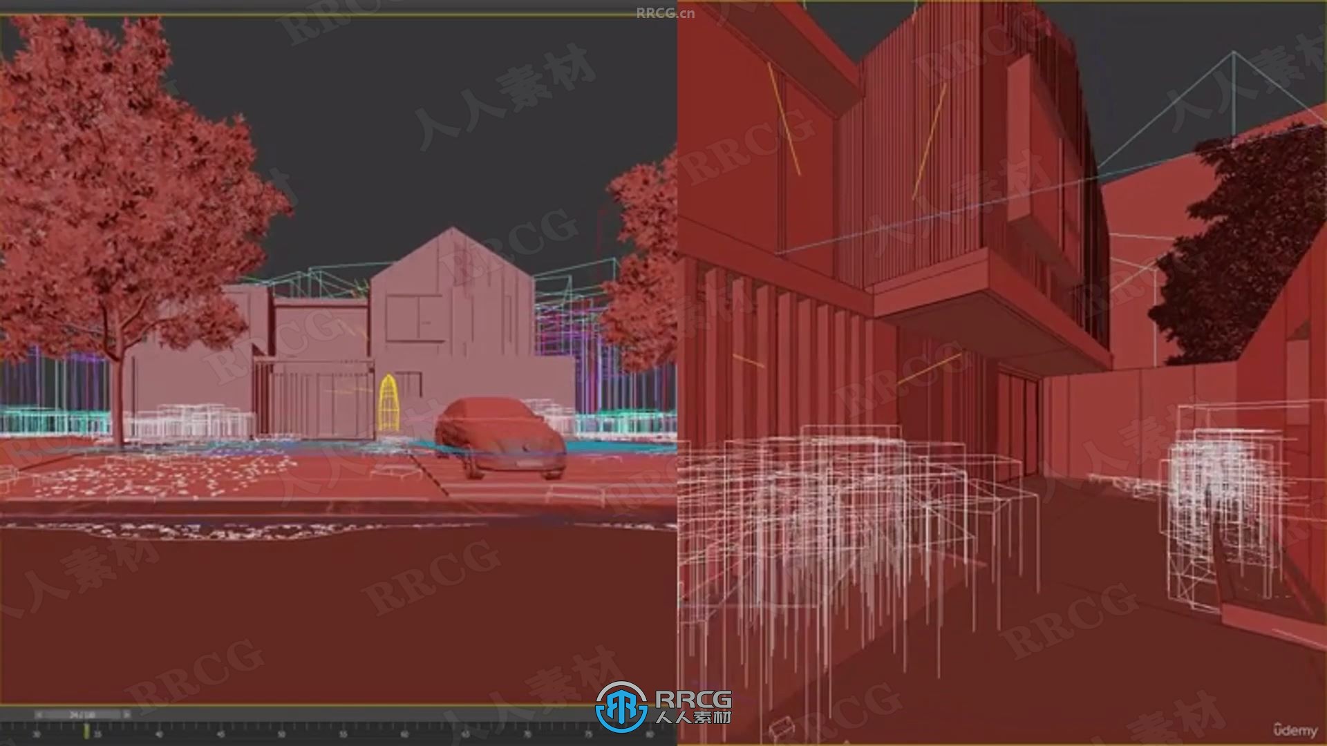 3dsmax与Corona建筑可视化动画指南视频教程