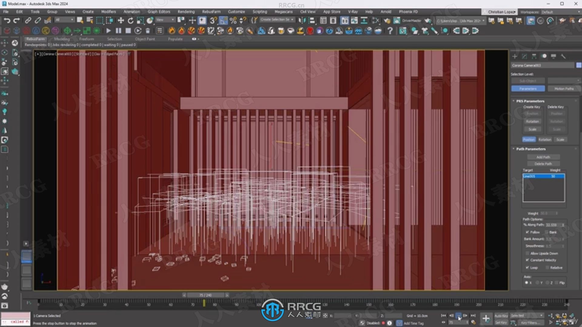 3dsmax与Corona建筑可视化动画指南视频教程