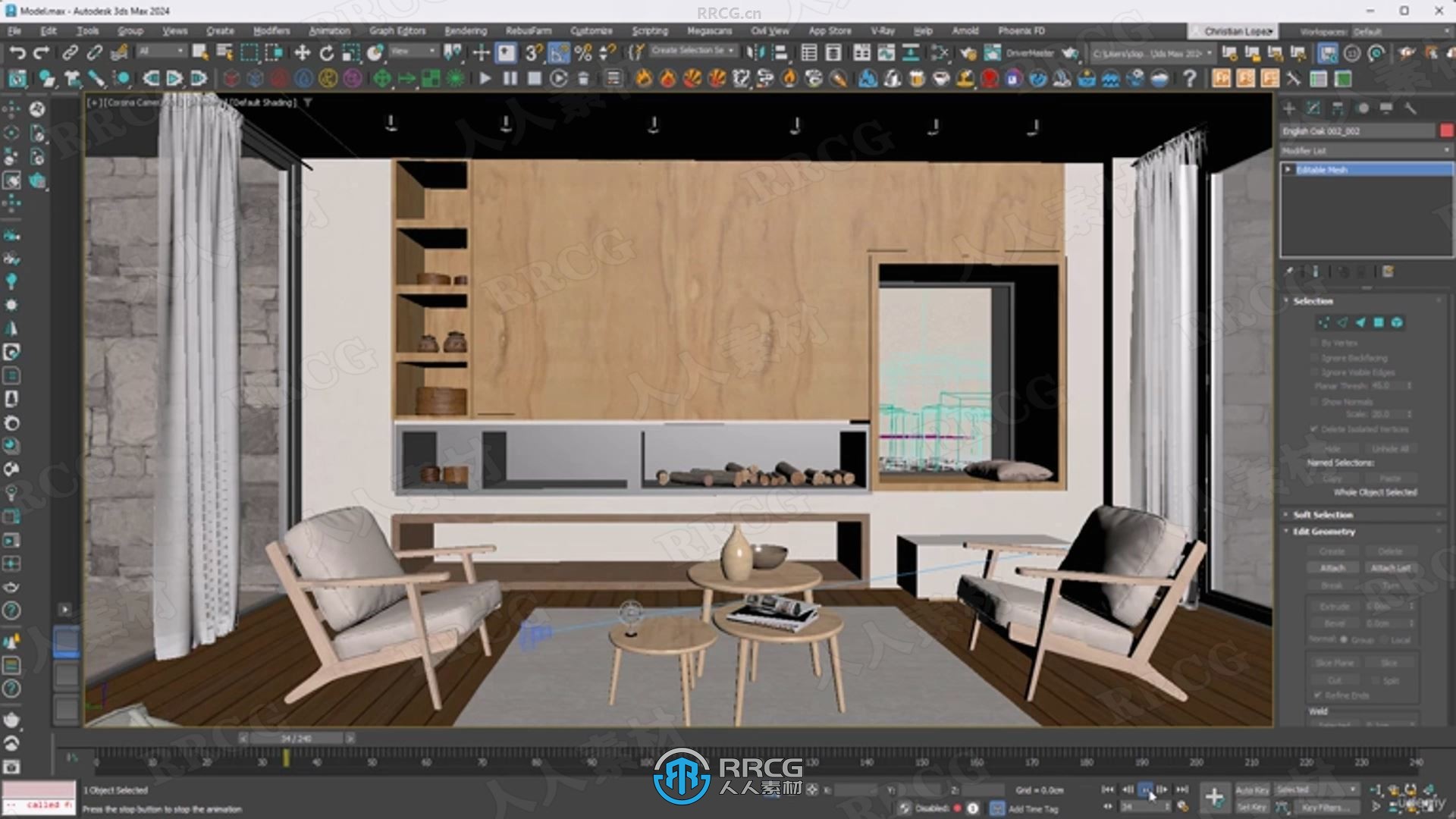 3dsmax与Corona建筑可视化动画指南视频教程