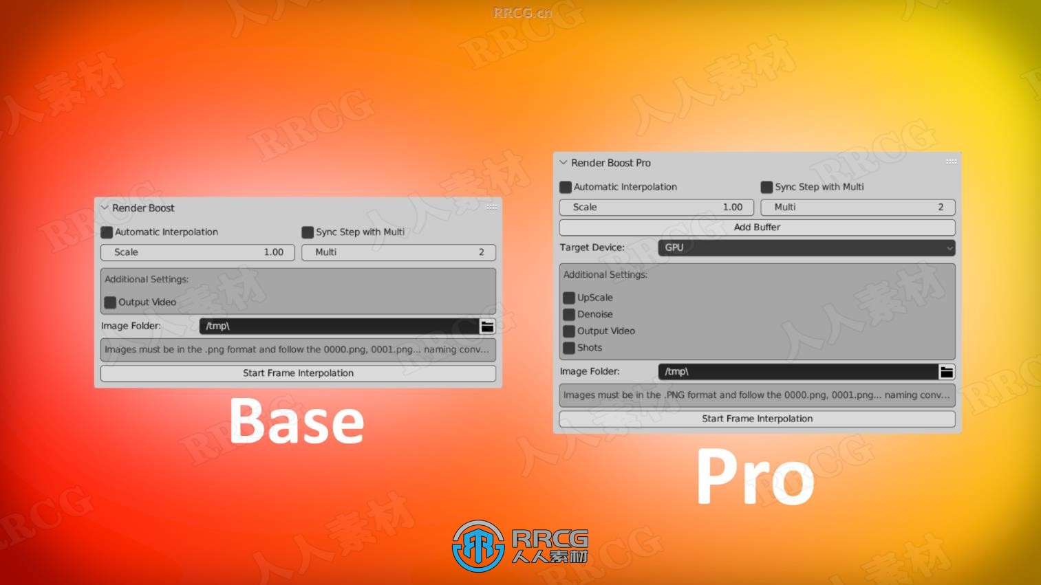 Renderboost Pro动画高效渲染Blender插件V0.2.1版
