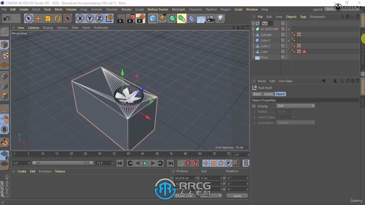 C4D 3D动画技术全面技能指南视频教程