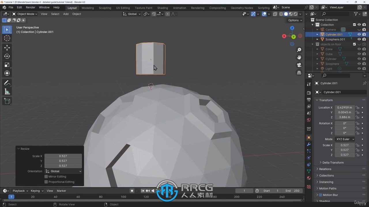 Blender 4.0初学者入门完全指南视频教程